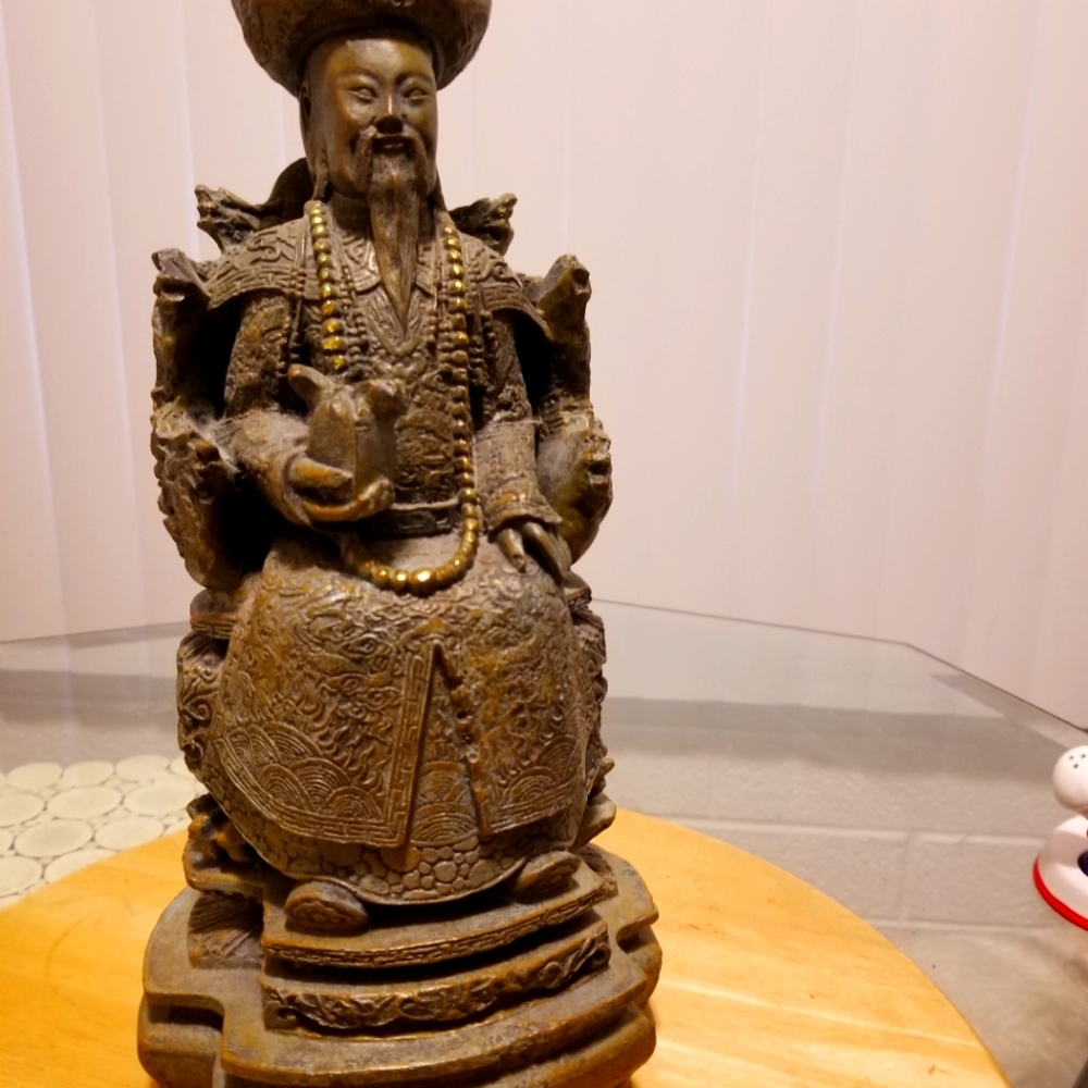 Detailed Tibetan statue